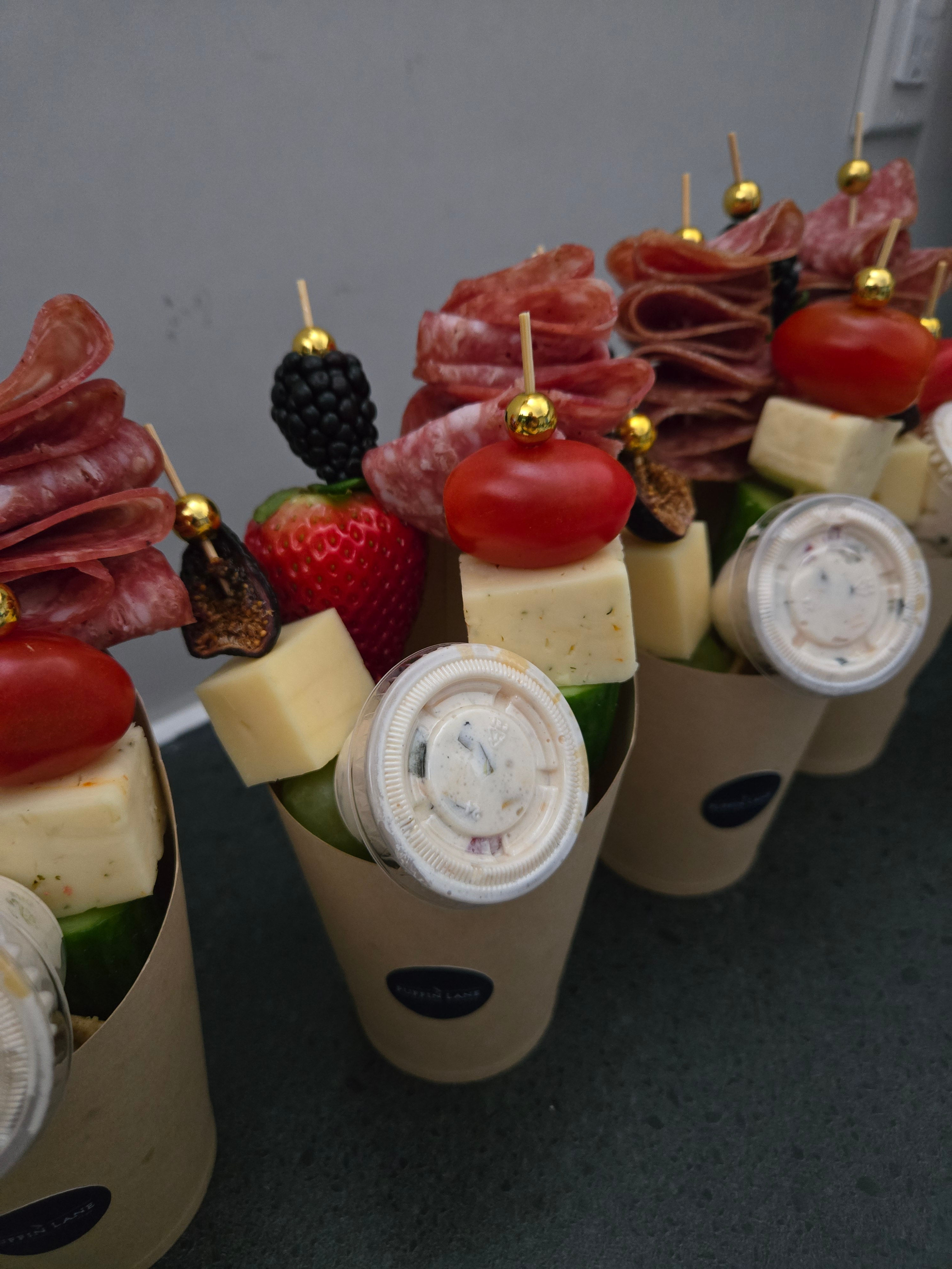 Gluten Free Charcuterie Cups