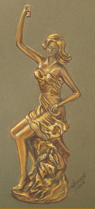 Bronzestatuette