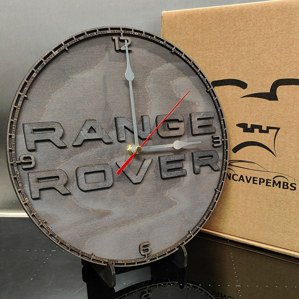 Clock - Range Rover style clock