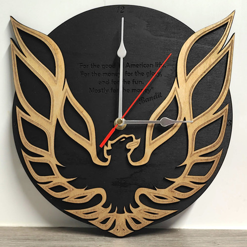 Clock Bandit Eagle Clock Man Cave Pembs