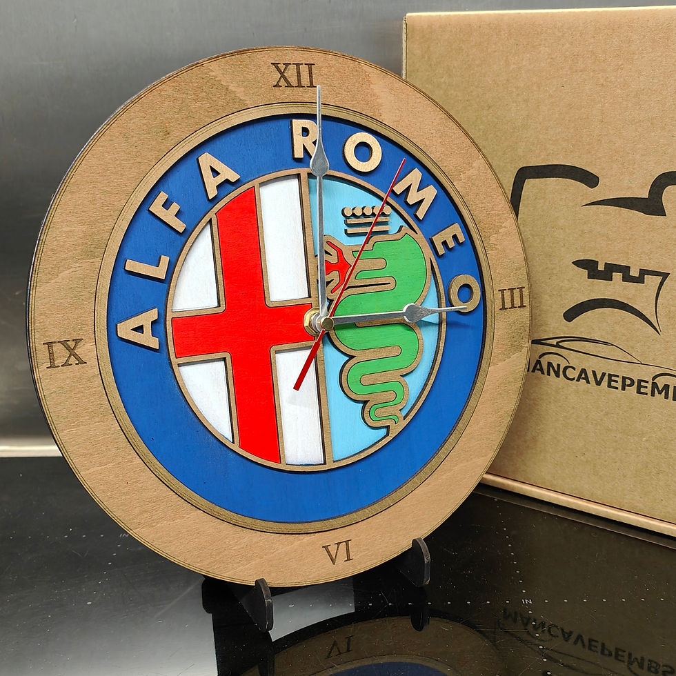 Clock - Alfa Romeo style Clock