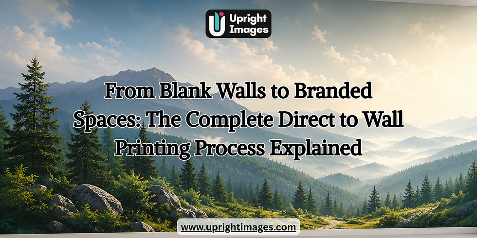 From Blank Walls to Branded Spaces: The Complete Direct to Wall Printing Process Explained