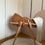 Thumbnail: Knitted Moses Basket Half Hood (with stand) 