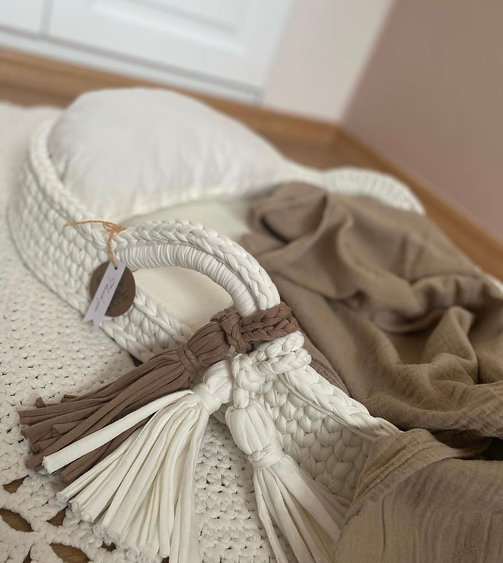 Thumbnail: Changing Mat Knitted Basket 