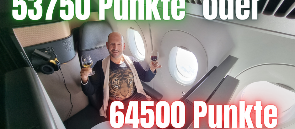 Business Class Sitz von Qatar Airways verschieden teuer gekauft