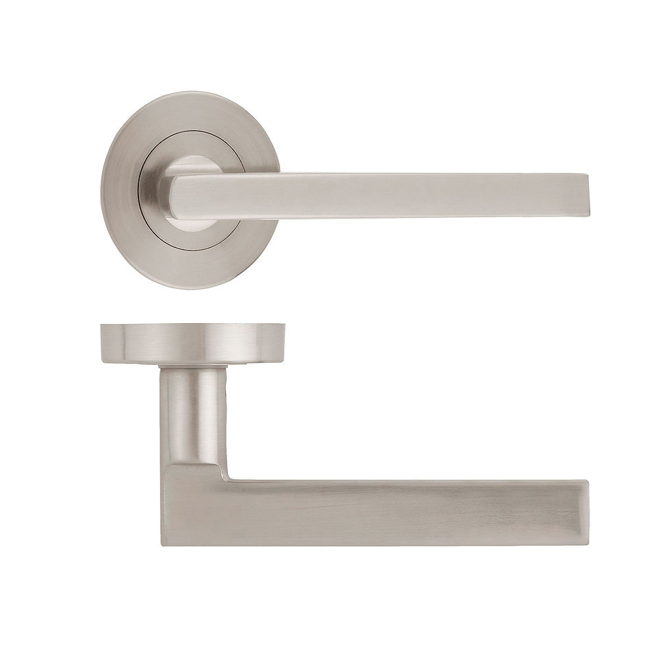 Era Quad Lever on Linear Rose Internal Door Handle
