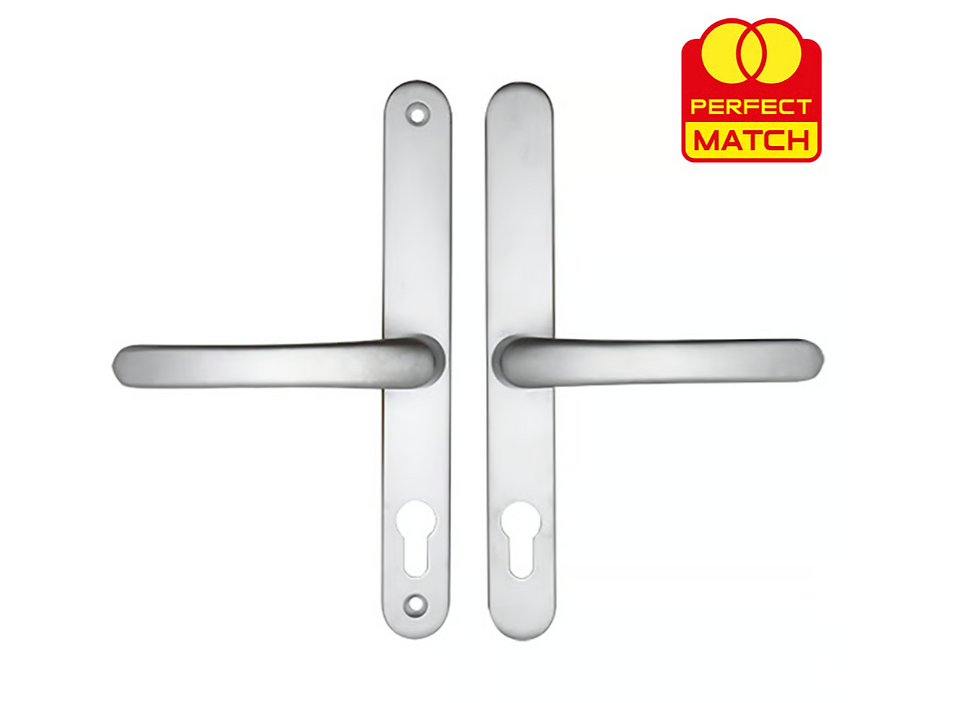 Thumbnail: TSS Lever Lever UPVC Multipoint Door Handles - 70mm x 215mm Screw Centres