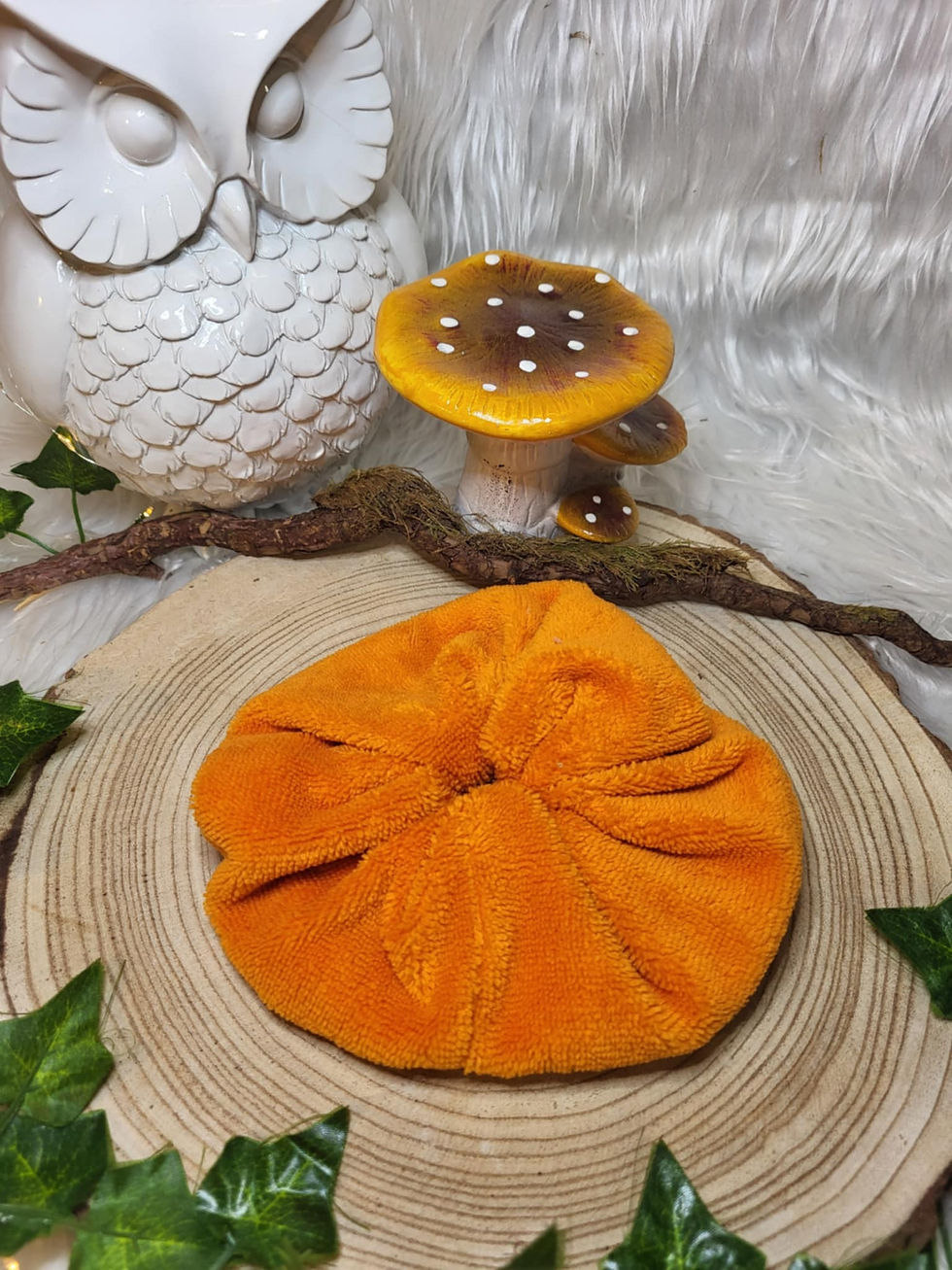 fleur de douche couleur orange