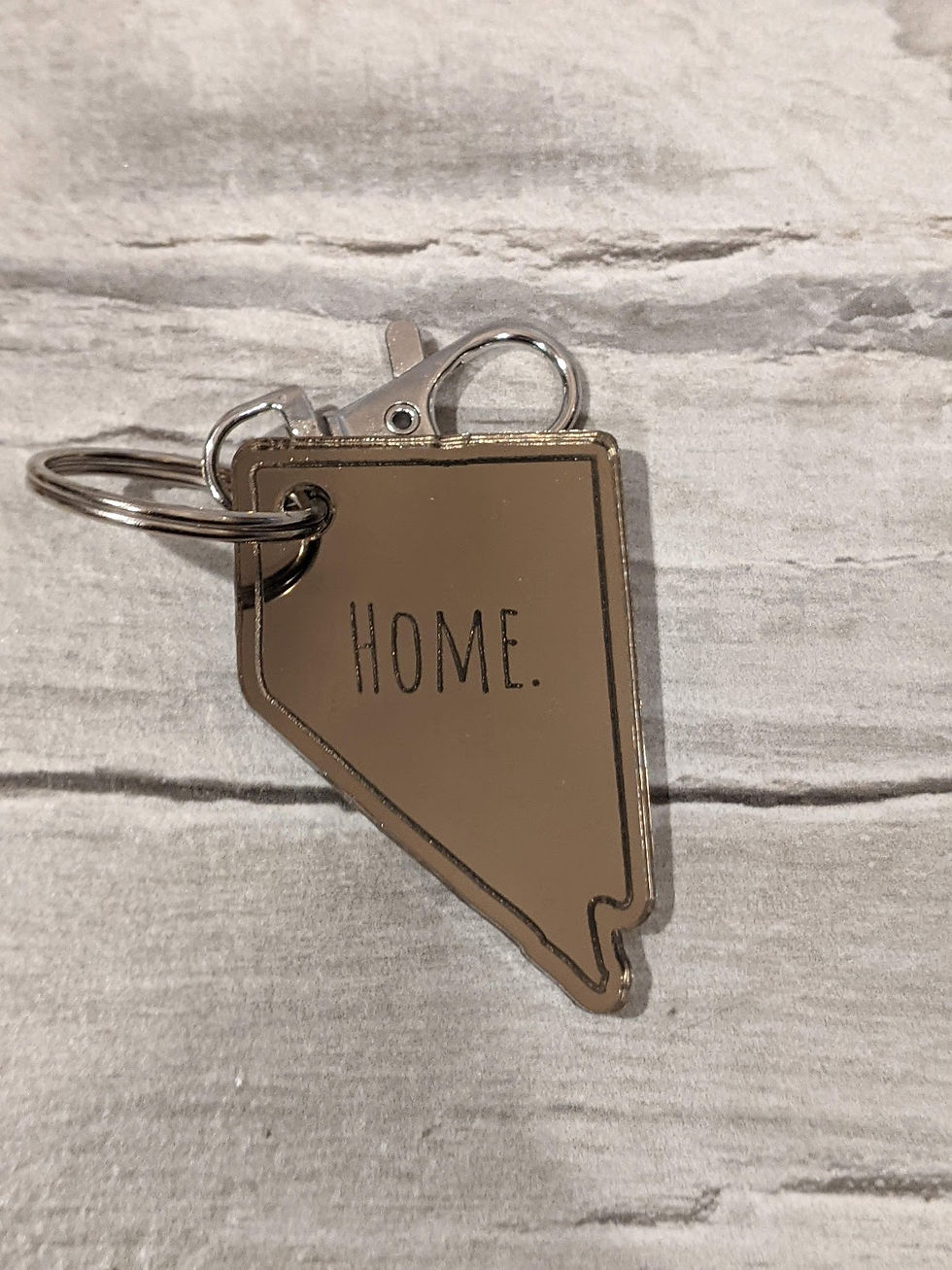 Thumbnail: Mirrored State Keychains