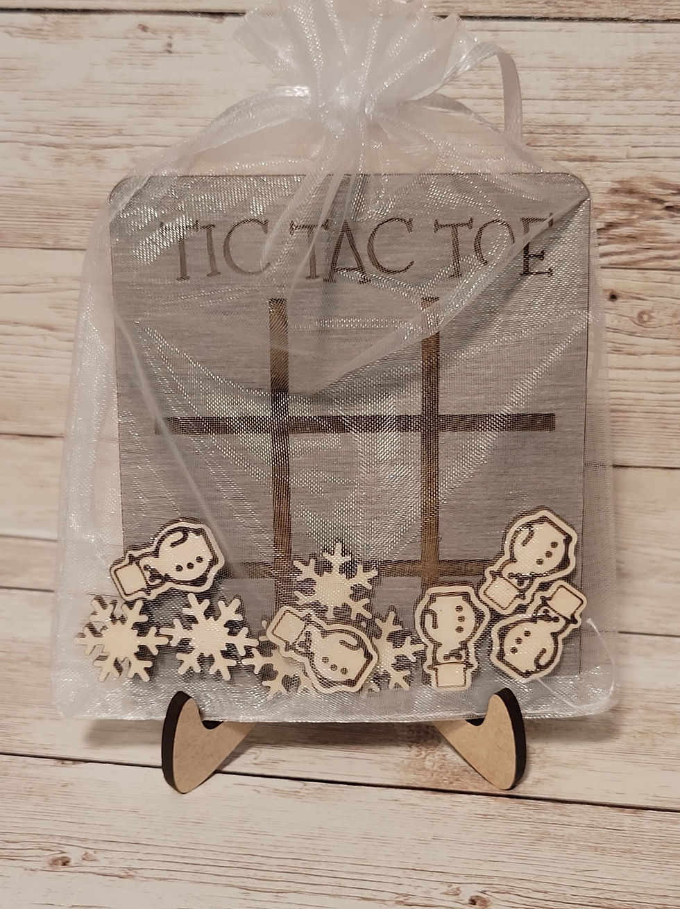 Thumbnail: Snowman Tic-Tac-Toe