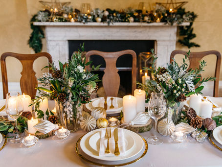 Luxurious Festive Tablescapes