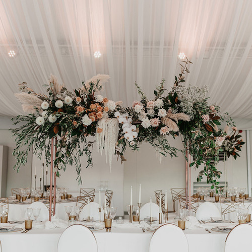 Top Table Floral Canopy Stand Party Squared
