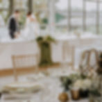 Brass lantern centrepiece wedding