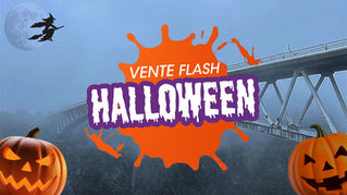 Offre d'halloween chez Vertikal Jump