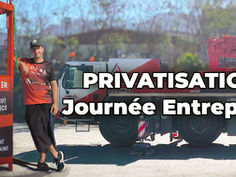 Privatisation Journée Entreprise (saut de grue) à La Réunion