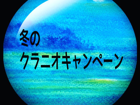 クラニオのキャンペーン始まりました。