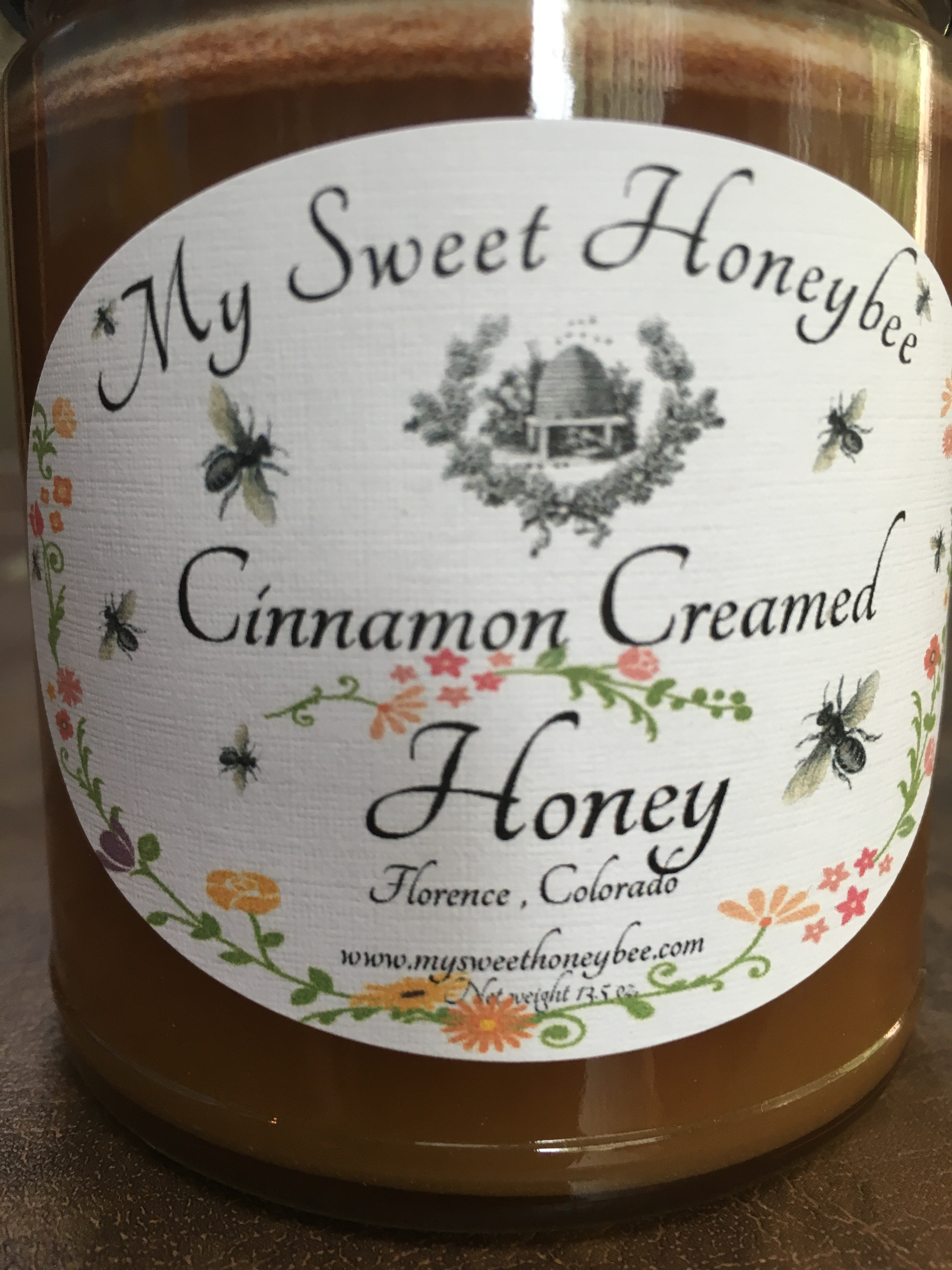 Cinnamon Creamed Honey mysweethoneybee1