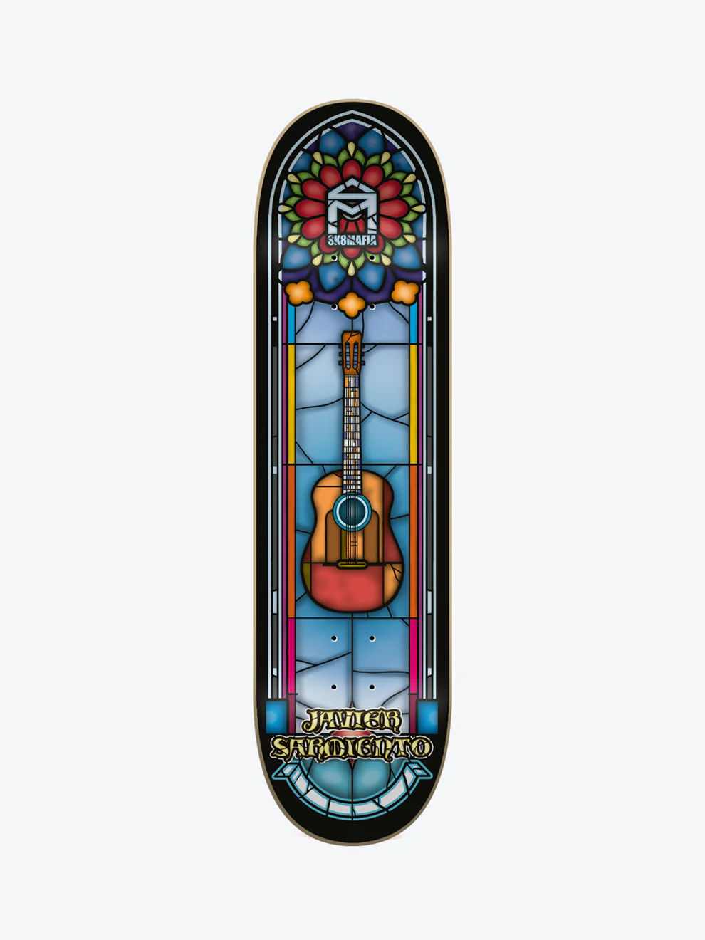Tabla Sk8mafia Stained Glass Sarmiento 7.75”