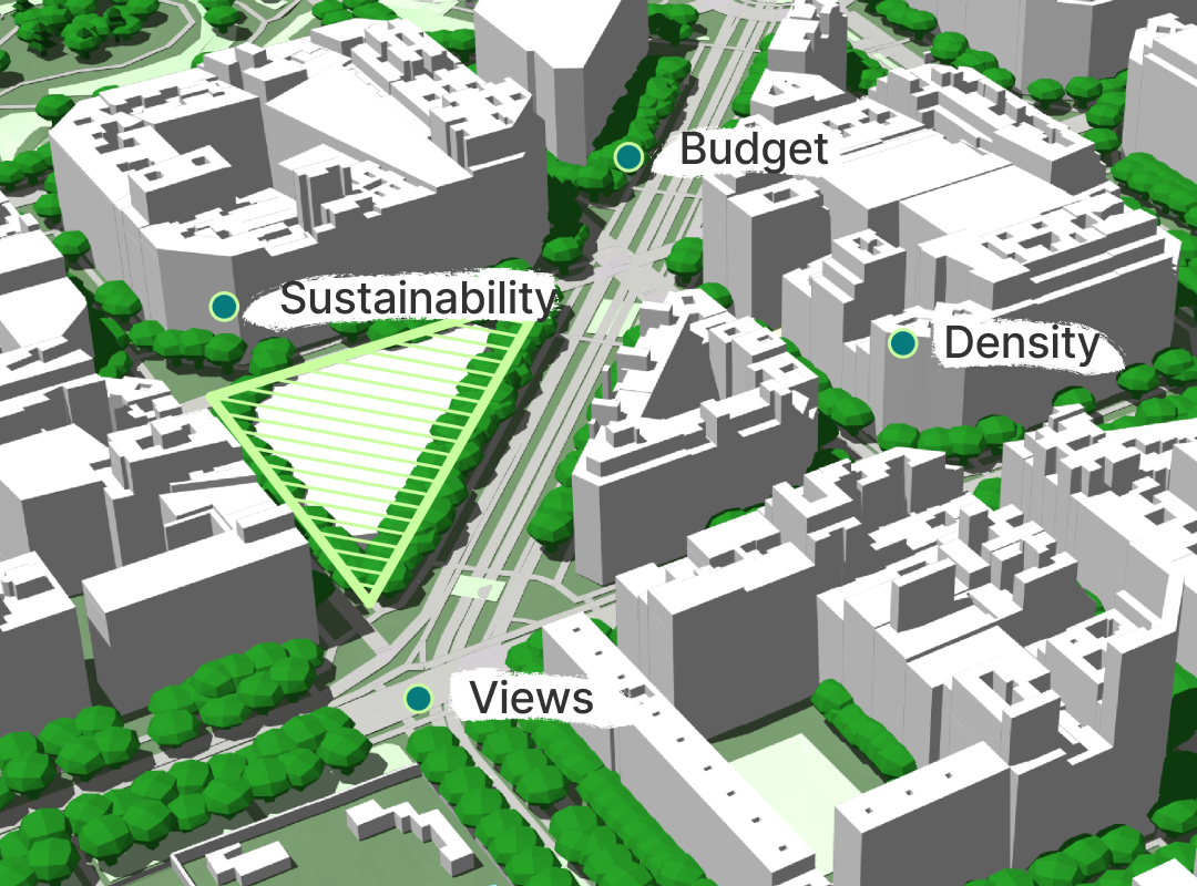 With high resolution aerial imagery from Esri