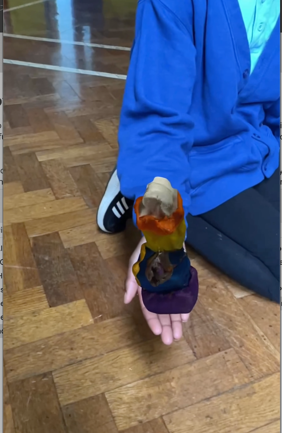 3D model interacting with real life