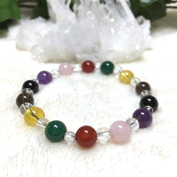 <ブレスレット>ラッキーセブン☆レインボーブレスレット/wbl-23