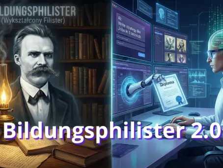 Czy Nietzsche przewidział problem z AI? Czy produkujemy pokolenie "Bildungsphilisterów 2.0"?