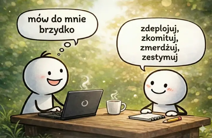 Mów do mnie brzydko... czyli ponglish w IT :)