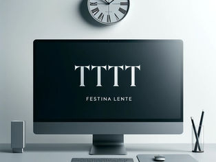 Festina lente, czyli... TTTT