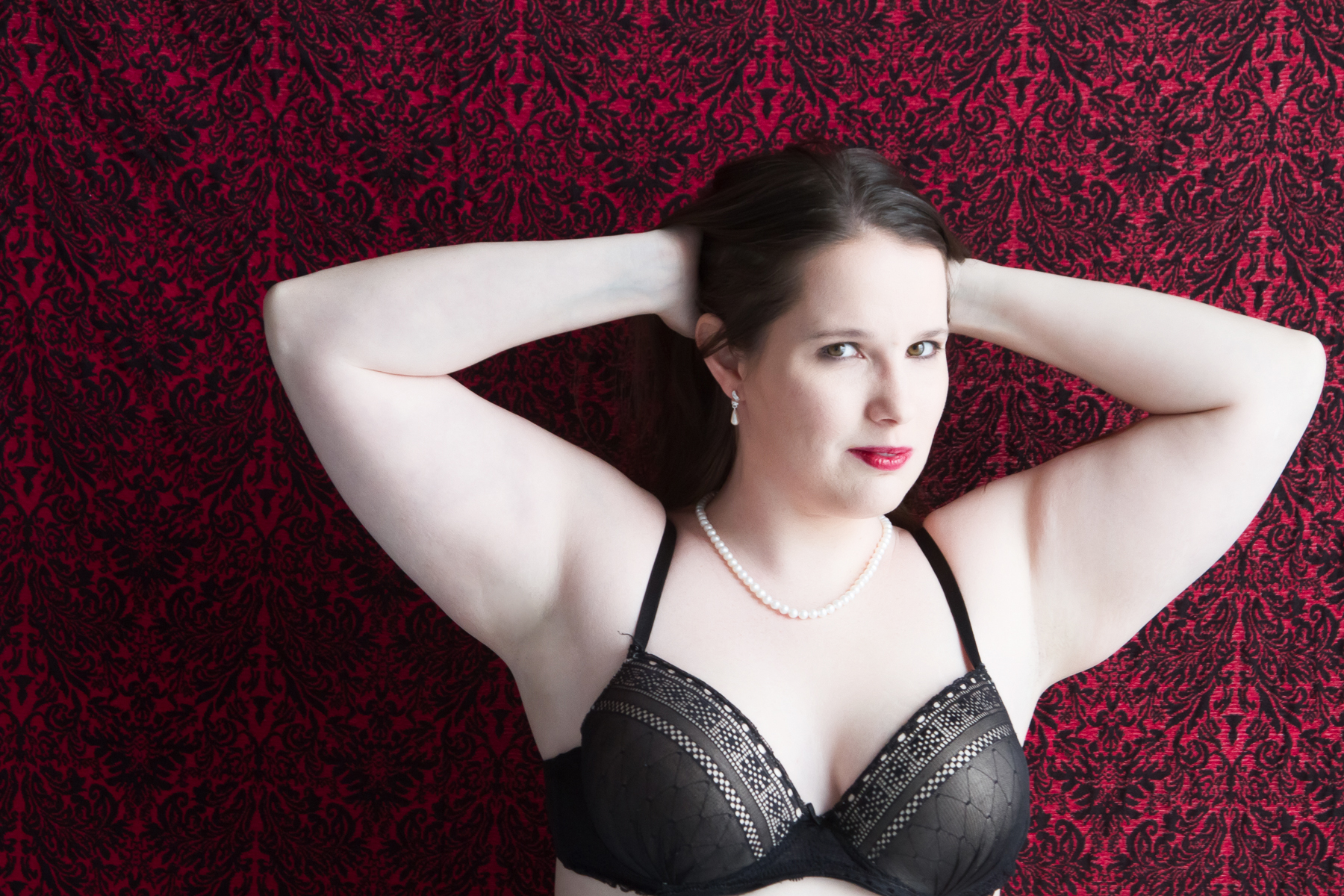 Boudoir Photography Idea, Black Lace Boudoir