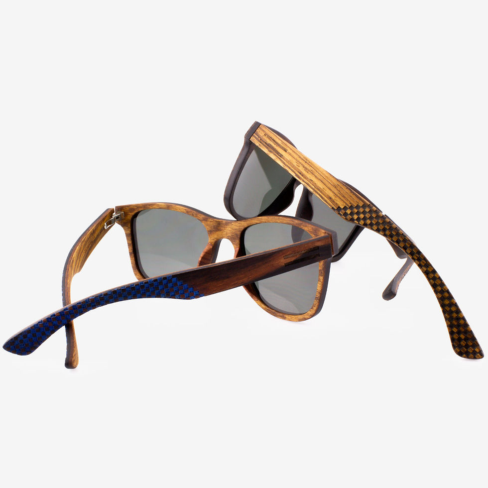 縮圖：Delray SE - Wood & Carbon Fiber Sunglasses