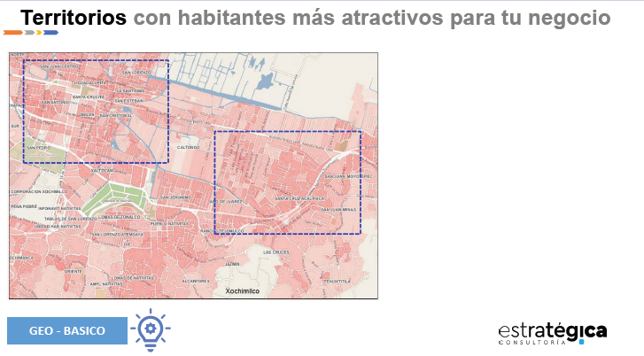 Territorios con habitantes más atractivos para tu negocio
