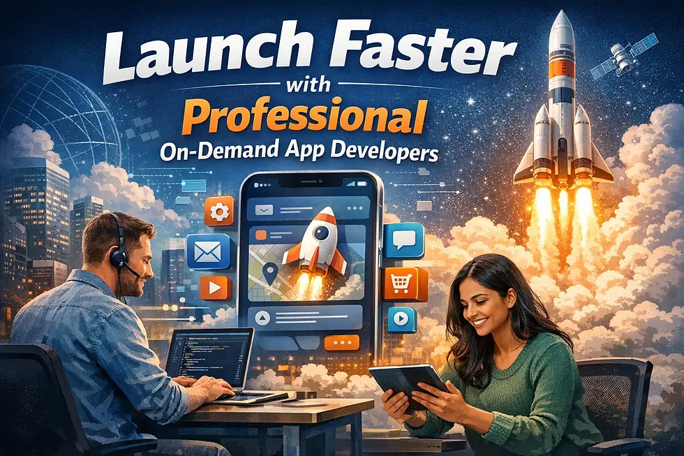 Launch Faster with Professional On‑Demand App Developers