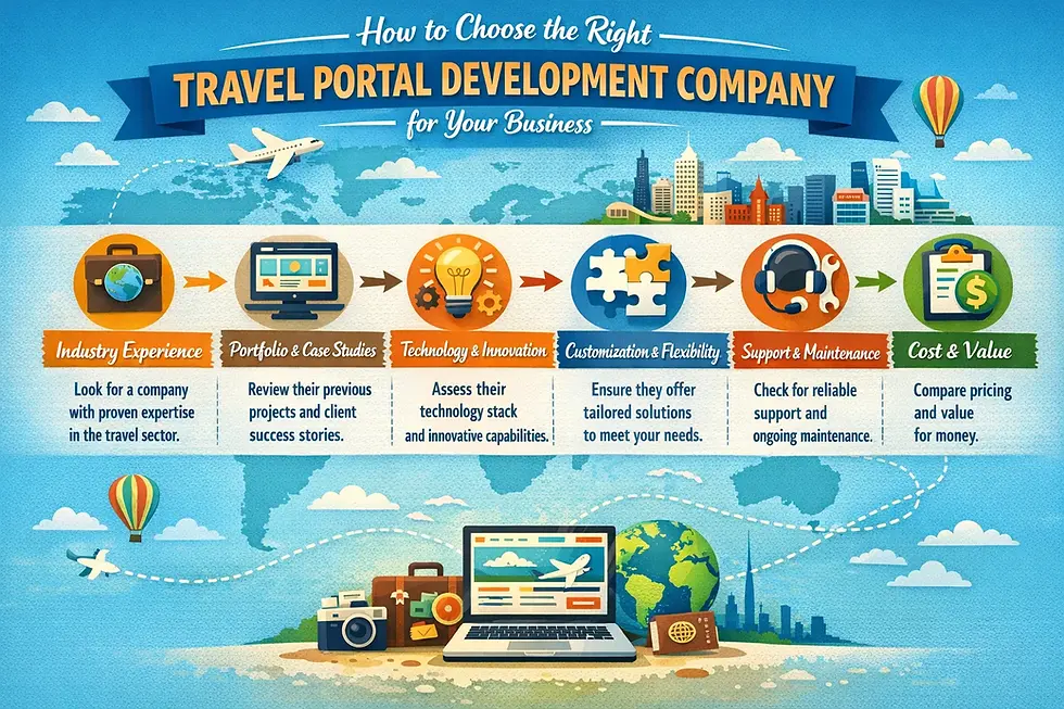 How to Choose the Right Travel Portal Development Company for Your Business
