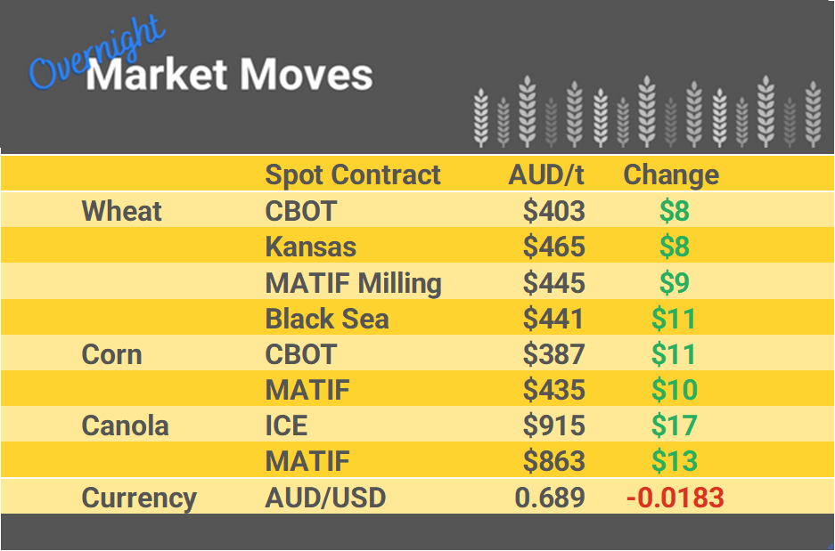 Grain Report Monday - 06th February