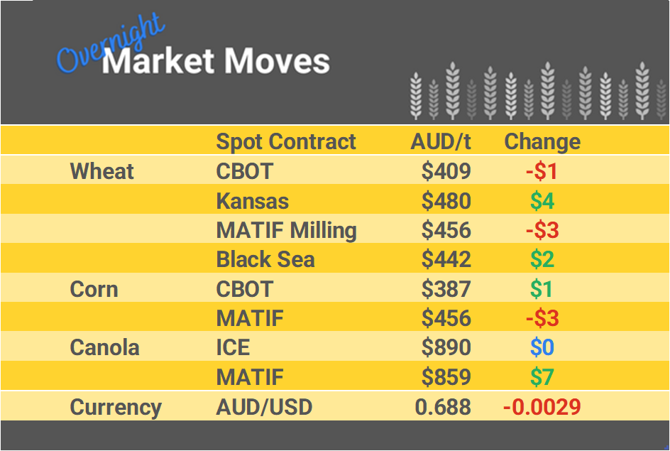 Grain Report Friday - 17th February