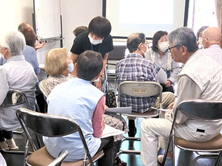 5月16日 志賀管理栄養士が大沢地域包括支援センターの介護予防教室で講演を行いました