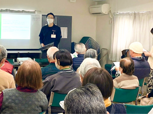 3月6日　山下医師が認知症をテーマに地域講演を行いました