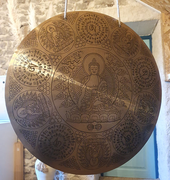 Gong sept métaux - Yann Pochon - accompagnateur bien-être