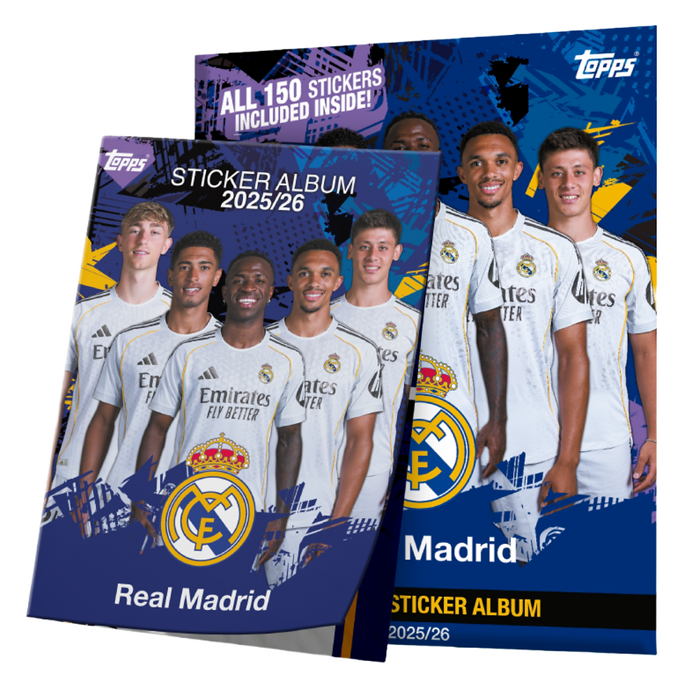 Real Madrid Sticker Album 2025/26 – Edición Oficial Topps - Set Completo