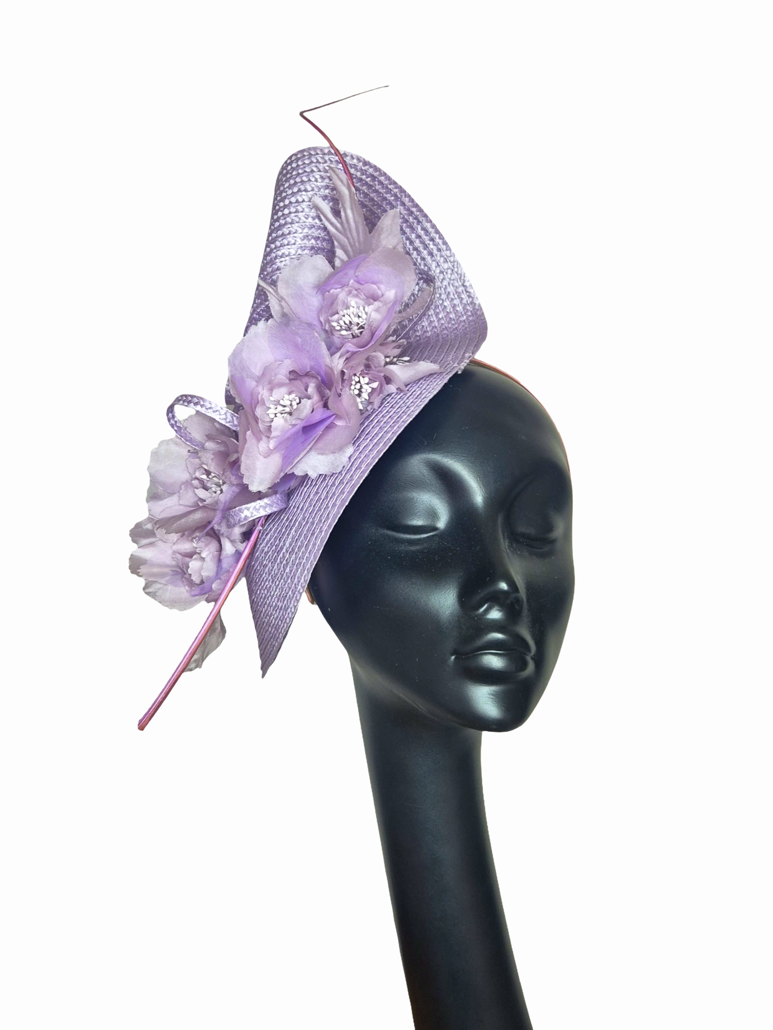 Lovely lilac fascinator 