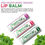 Thumbnail: Cherry, Spearmint, Acai Flavored Organic Lip Balm (3 Pack) USDA Certified