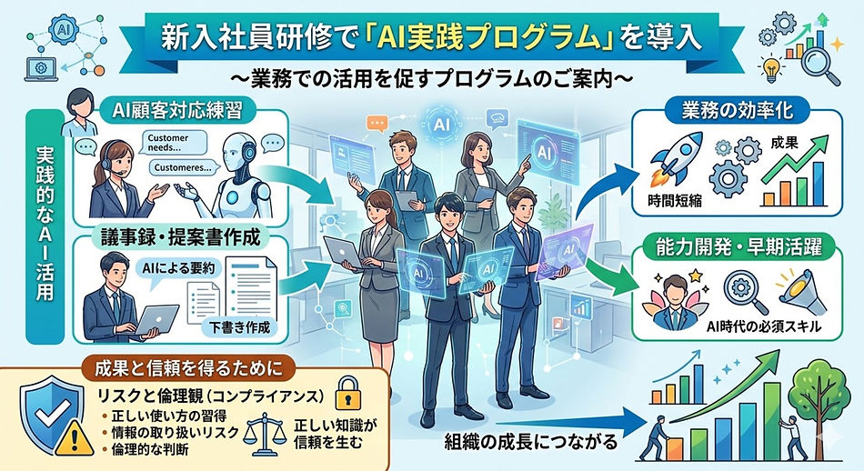 新入社員研修で「AI実践プログラム」を導入【イメージ図】.jpg