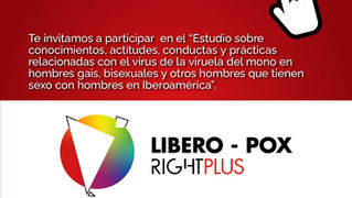 ENCUESTA ON-LINE ESTUDIO LIBERO-POX (viruela del mono)  