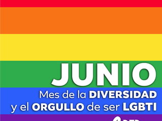 JUNIO MES DE ORGULLO PARA LA CIUDADANIA PLENA LGBTI