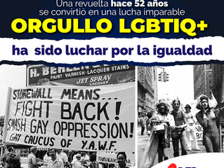 Nuestro ORGULLO LGBTIQ+ ha sido luchar por la igualdad