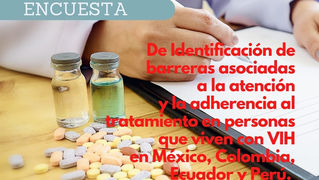 ¿Vives con Vih? Esta encuesta es para tí