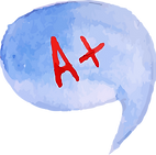 Speech Bubble A+