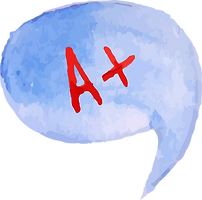 Speech Bubble A+