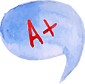 Speech Bubble A+