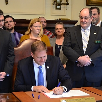Dr. Joe Hannon, Governor Chris Sununu an